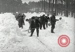 Image of Snow removal at rocket facility Peenemunde Germany, 1943, second 27 stock footage video 65675030646