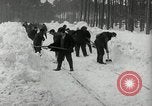 Image of Snow removal at rocket facility Peenemunde Germany, 1943, second 28 stock footage video 65675030646