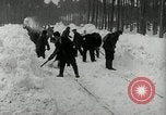 Image of Snow removal at rocket facility Peenemunde Germany, 1943, second 29 stock footage video 65675030646
