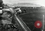Image of German Officers and officials observe activities at test stand 10. Peenemunde Germany, 1943, second 3 stock footage video 65675030648
