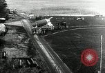 Image of German Officers and officials observe activities at test stand 10. Peenemunde Germany, 1943, second 4 stock footage video 65675030648
