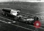Image of German Officers and officials observe activities at test stand 10. Peenemunde Germany, 1943, second 60 stock footage video 65675030648
