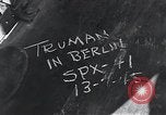 Image of President Harry S Truman Berlin Germany, 1945, second 4 stock footage video 65675030665