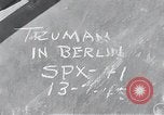 Image of President Harry S Truman Berlin Germany, 1945, second 18 stock footage video 65675030666