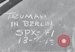 Image of President Harry S Truman Berlin Germany, 1945, second 20 stock footage video 65675030666