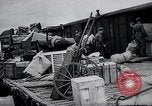 Standbild zivilen Flüchtlingen Kemijarvi Finnland, 1941, aus Sekunde 33 historischem Filmmaterial Videoclip 65675030672