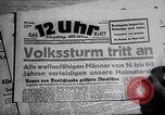 Standbild Heinrich Himmler Annaberg Deutschland, 1944, aus Sekunde 27 historischem Filmmaterial Videoclip 65675030674