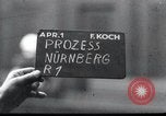 Standbild Nürnberger Prozesse Nürnberg Deutschland, 1946, aus Sekunde 5 historischem Filmmaterial Videoclip 65675030675