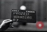 Standbild Nürnberger Prozesse Nürnberg Deutschland, 1946, aus Sekunde 7 historischem Filmmaterial Videoclip 65675030675
