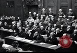 Standbild Nürnberger Prozesse Nürnberg Deutschland, 1946, aus Sekunde 53 historischem Filmmaterial Videoclip 65675030675