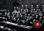 Standbild Nürnberger Prozesse Nürnberg Deutschland, 1946, aus Sekunde 54 historischem Filmmaterial Videoclip 65675030675
