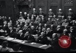 Standbild Nürnberger Prozesse Nürnberg Deutschland, 1946, aus Sekunde 55 historischem Filmmaterial Videoclip 65675030675