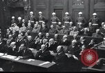 Standbild Nürnberger Prozesse Nürnberg Deutschland, 1946, aus Sekunde 57 historischem Filmmaterial Videoclip 65675030675