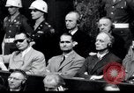 Standbild Nürnberger Prozesse Nürnberg Deutschland, 1946, aus Sekunde 4 historischem Filmmaterial Videoclip 65675030676