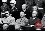 Standbild Nürnberger Prozesse Nürnberg Deutschland, 1946, aus Sekunde 5 historischem Filmmaterial Videoclip 65675030676