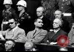 Standbild Nürnberger Prozesse Nürnberg Deutschland, 1946, aus Sekunde 9 historischem Filmmaterial Videoclip 65675030676