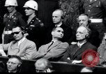Standbild Nürnberger Prozesse Nürnberg Deutschland, 1946, aus Sekunde 10 historischem Filmmaterial Videoclip 65675030676