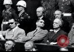 Standbild Nürnberger Prozesse Nürnberg Deutschland, 1946, aus Sekunde 12 historischem Filmmaterial Videoclip 65675030676