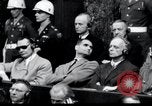Standbild Nürnberger Prozesse Nürnberg Deutschland, 1946, aus Sekunde 13 historischem Filmmaterial Videoclip 65675030676