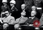 Standbild Nürnberger Prozesse Nürnberg Deutschland, 1946, aus Sekunde 14 historischem Filmmaterial Videoclip 65675030676