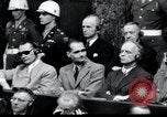 Standbild Nürnberger Prozesse Nürnberg Deutschland, 1946, aus Sekunde 17 historischem Filmmaterial Videoclip 65675030676