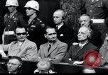 Standbild Nürnberger Prozesse Nürnberg Deutschland, 1946, aus Sekunde 19 historischem Filmmaterial Videoclip 65675030676