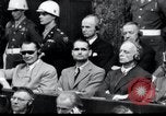 Standbild Nürnberger Prozesse Nürnberg Deutschland, 1946, aus Sekunde 25 historischem Filmmaterial Videoclip 65675030676