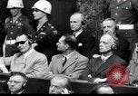 Standbild Nürnberger Prozesse Nürnberg Deutschland, 1946, aus Sekunde 43 historischem Filmmaterial Videoclip 65675030676