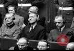Standbild Nürnberger Prozesse Nürnberg Deutschland, 1946, aus Sekunde 45 historischem Filmmaterial Videoclip 65675030676