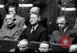 Standbild Nürnberger Prozesse Nürnberg Deutschland, 1946, aus Sekunde 46 historischem Filmmaterial Videoclip 65675030676