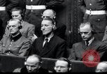 Standbild Nürnberger Prozesse Nürnberg Deutschland, 1946, aus Sekunde 50 historischem Filmmaterial Videoclip 65675030676