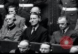 Standbild Nürnberger Prozesse Nürnberg Deutschland, 1946, aus Sekunde 52 historischem Filmmaterial Videoclip 65675030676