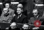 Standbild Nürnberger Prozesse Nürnberg Deutschland, 1946, aus Sekunde 58 historischem Filmmaterial Videoclip 65675030676