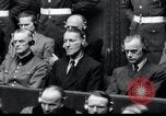 Standbild Nürnberger Prozesse Nürnberg Deutschland, 1946, aus Sekunde 59 historischem Filmmaterial Videoclip 65675030676