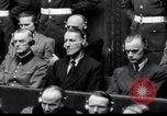 Standbild Nürnberger Prozesse Nürnberg Deutschland, 1946, aus Sekunde 60 historischem Filmmaterial Videoclip 65675030676