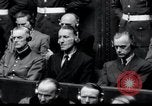Standbild Nürnberger Prozesse Nürnberg Deutschland, 1946, aus Sekunde 61 historischem Filmmaterial Videoclip 65675030676