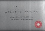 Standbild Albert Speer Deutschland Rechlin Air Station, 1943, aus Sekunde 11 historischem Filmmaterial Videoclip 65675030679
