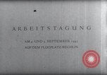Standbild Albert Speer Deutschland Rechlin Air Station, 1943, aus Sekunde 18 historischem Filmmaterial Videoclip 65675030679