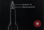 Standbild V-2 Rakete Diagramme Peenemunde Deutschland, 1940, aus Sekunde 17 historischem Filmmaterial Videoclip 65675030683