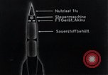 Standbild V-2 Rakete Diagramme Peenemunde Deutschland, 1940, aus Sekunde 26 historischem Filmmaterial Videoclip 65675030683