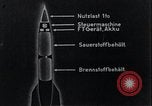 Standbild V-2 Rakete Diagramme Peenemunde Deutschland, 1940, aus Sekunde 29 historischem Filmmaterial Videoclip 65675030683