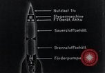 Standbild V-2 Rakete Diagramme Peenemunde Deutschland, 1940, aus Sekunde 34 historischem Filmmaterial Videoclip 65675030683