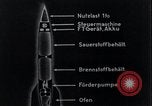 Standbild V-2 Rakete Diagramme Peenemunde Deutschland, 1940, aus Sekunde 40 historischem Filmmaterial Videoclip 65675030683