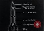 Standbild V-2 Rakete Diagramme Peenemunde Deutschland, 1940, aus Sekunde 43 historischem Filmmaterial Videoclip 65675030683