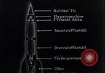 Standbild V-2 Rakete Diagramme Peenemunde Deutschland, 1940, aus Sekunde 45 historischem Filmmaterial Videoclip 65675030683