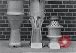 Standbild V-2 Rakete Gasbrenner Kummersdorf Deutschland, 1940, aus Sekunde 1 historischem Filmmaterial Videoclip 65675030685