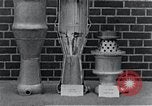 Standbild V-2 Rakete Gasbrenner Kummersdorf Deutschland, 1940, aus Sekunde 3 historischem Filmmaterial Videoclip 65675030685
