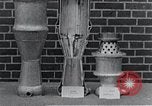 Standbild V-2 Rakete Gasbrenner Kummersdorf Deutschland, 1940, aus Sekunde 4 historischem Filmmaterial Videoclip 65675030685