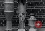 Standbild V-2 Rakete Gasbrenner Kummersdorf Deutschland, 1940, aus Sekunde 5 historischem Filmmaterial Videoclip 65675030685