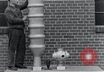 Standbild V-2 Rakete Gasbrenner Kummersdorf Deutschland, 1940, aus Sekunde 33 historischem Filmmaterial Videoclip 65675030685